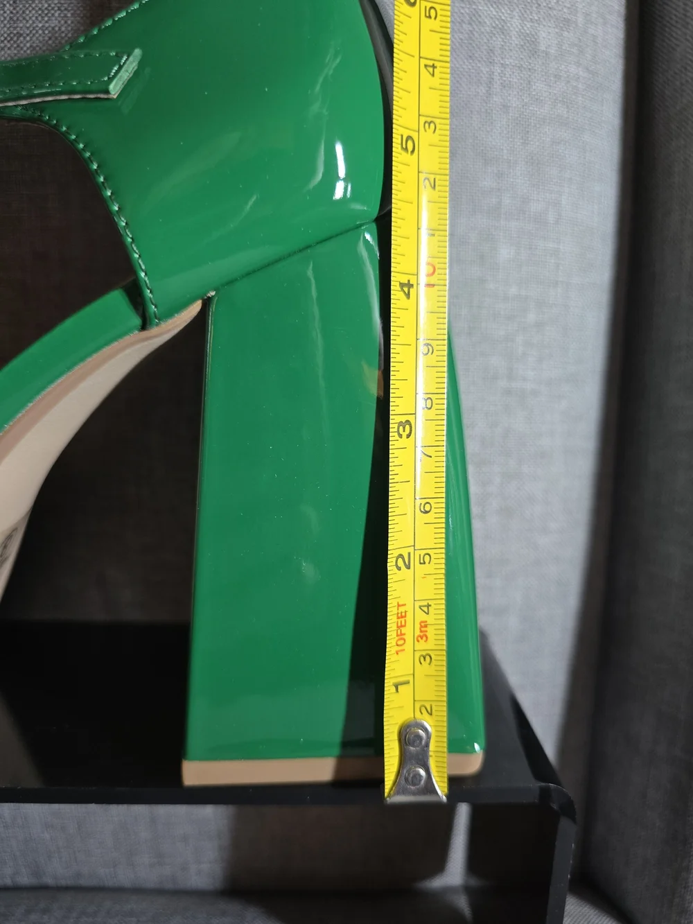 SODA Yuki Green Patent Platform Mary Jane Heels – Women’s Size 8 – New in Box